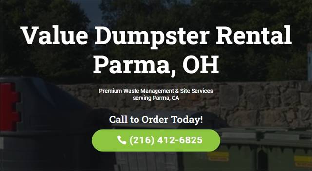 Value Dumpster Rental Parma